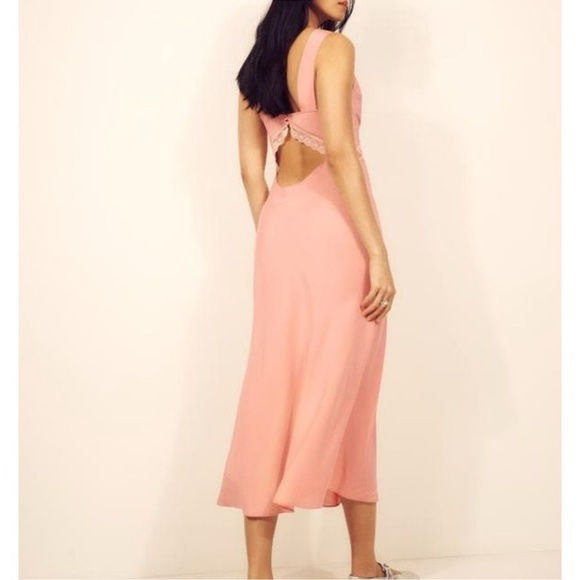 Reformation Provence Silk Dress - Picture 2 of 7